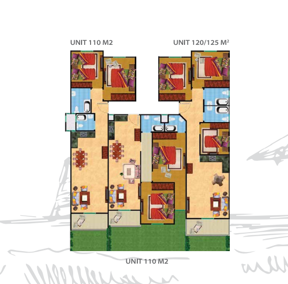Floor plan for villa at The Estates Residence