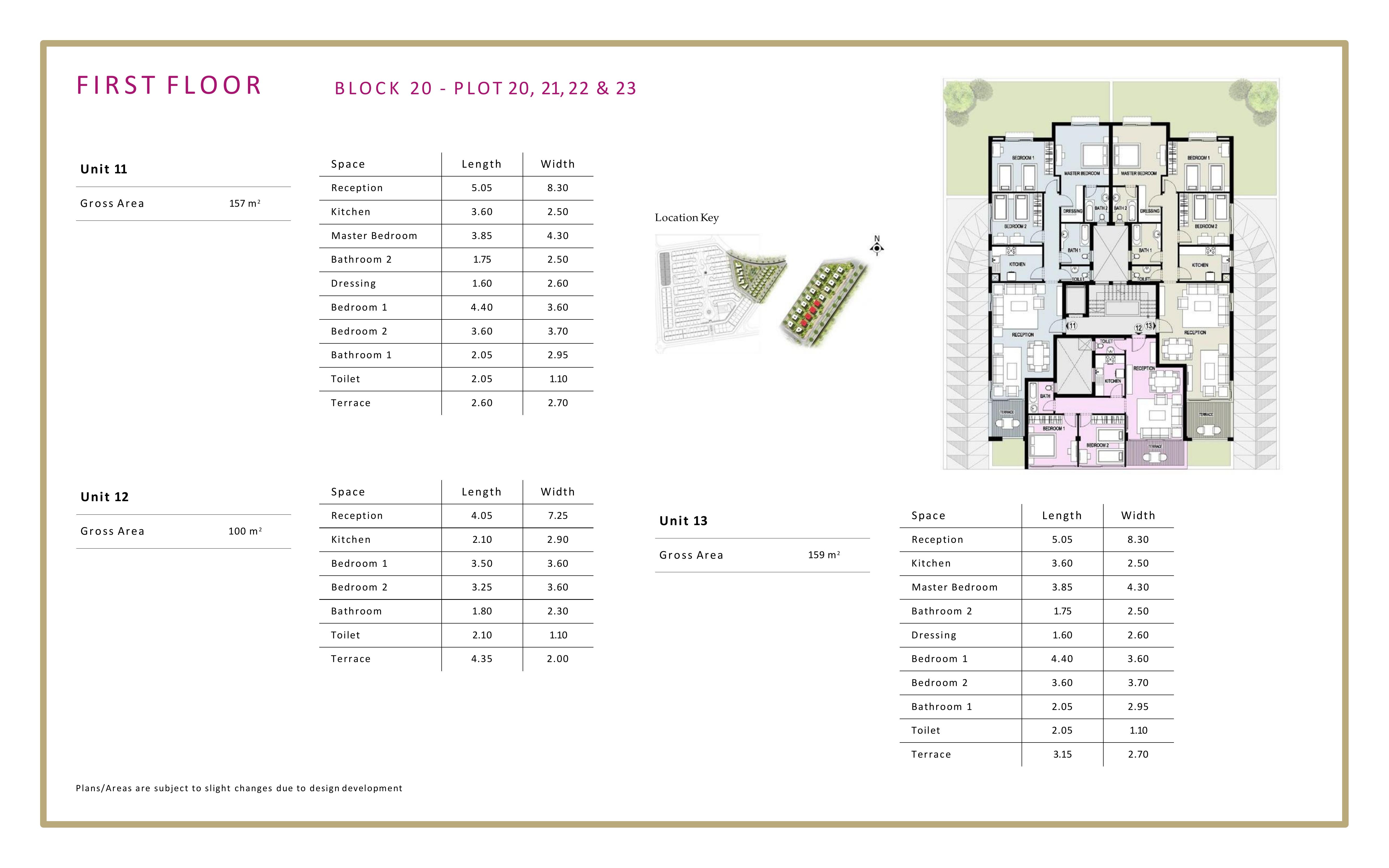 Floor plan for apartment at Tag Sultan