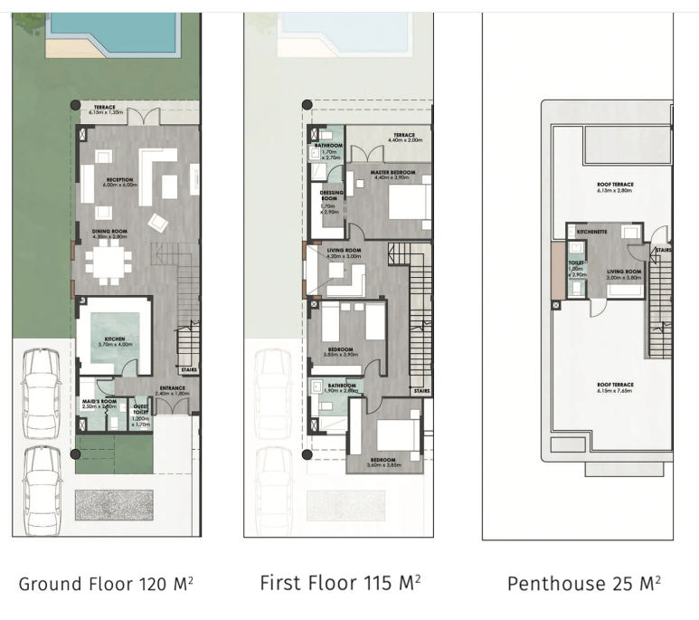 Floor plan for  at Bloomfields