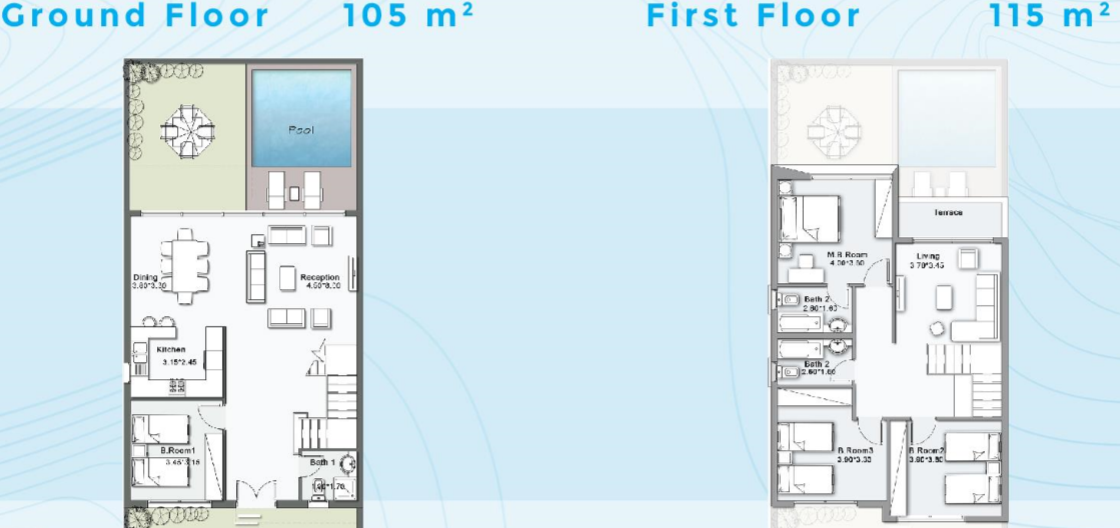 Floor plan for  at Sea View