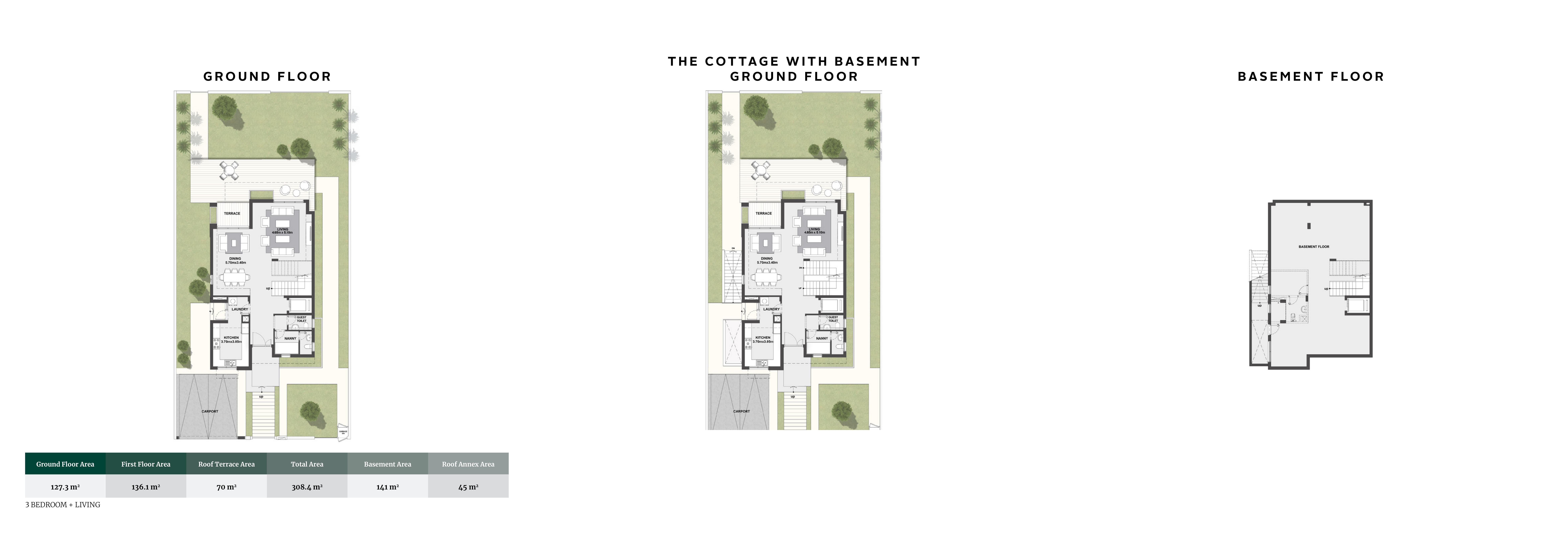 Floor plan for villa at The Estates