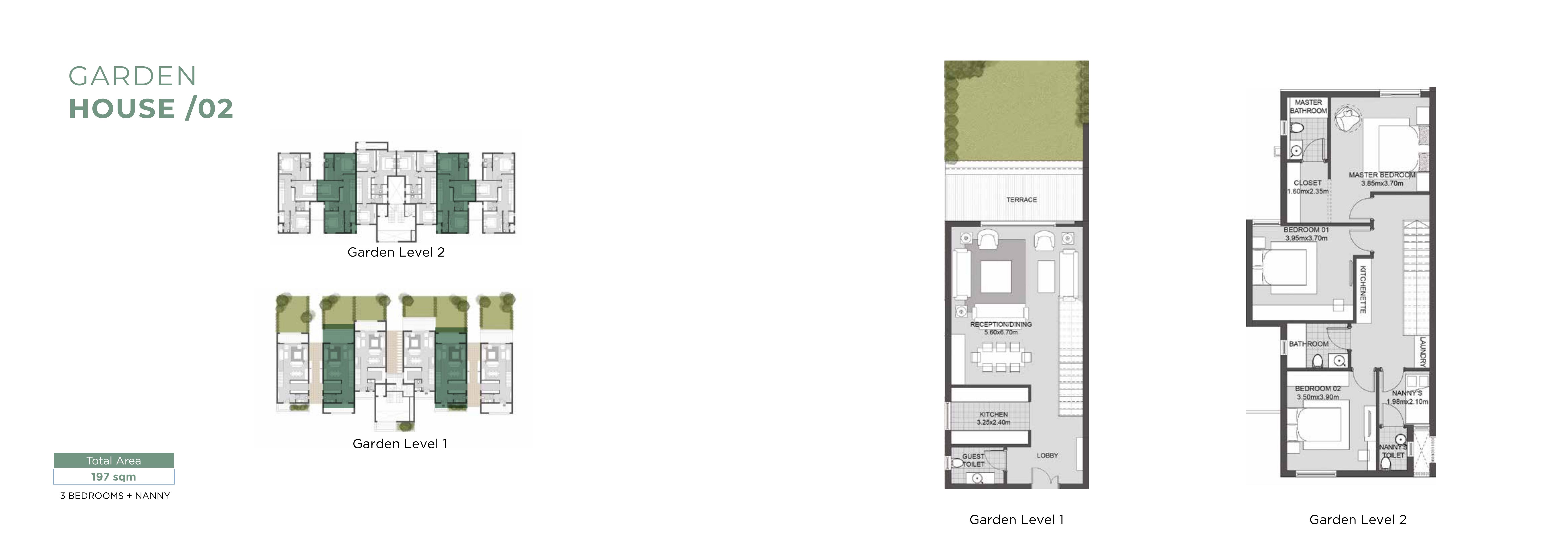 Floor plan for duplex at SODIC East