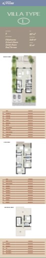 Floor plan for villa at Silversands