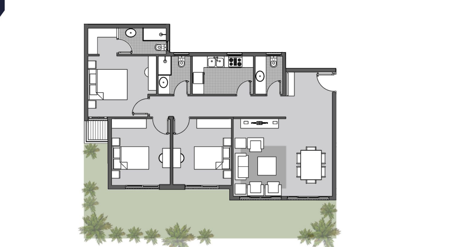 Floor plan for apartment at Dejoya Residence
