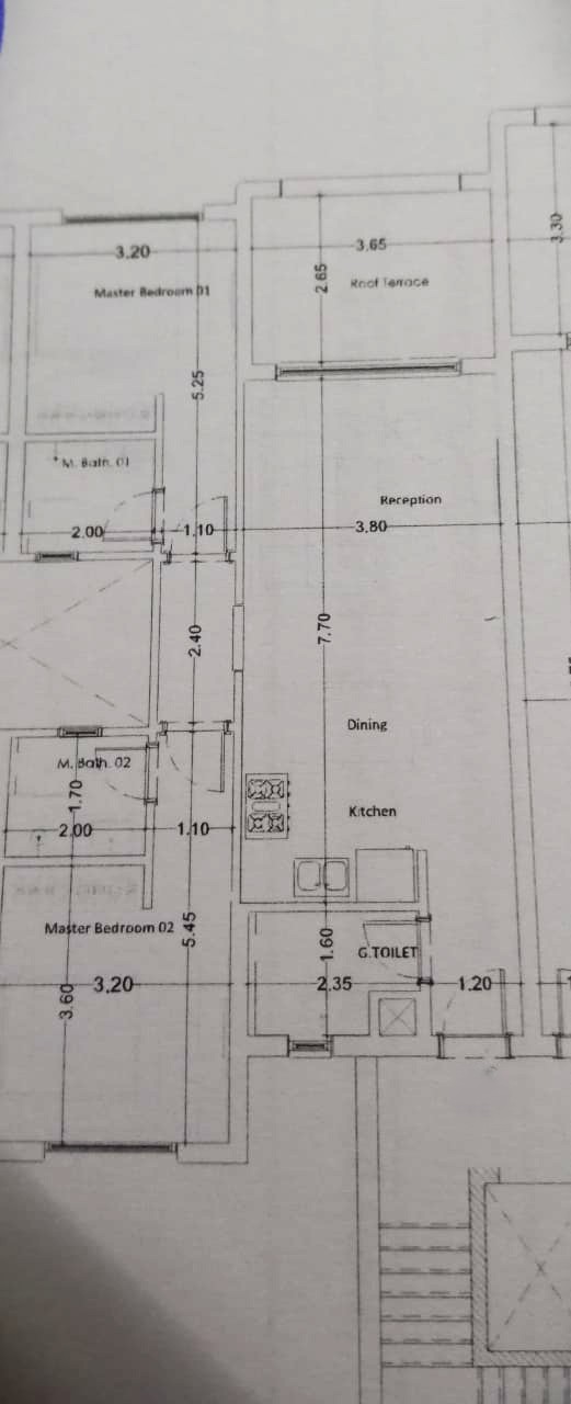 Floor plan for chalet at Hacienda Waters
