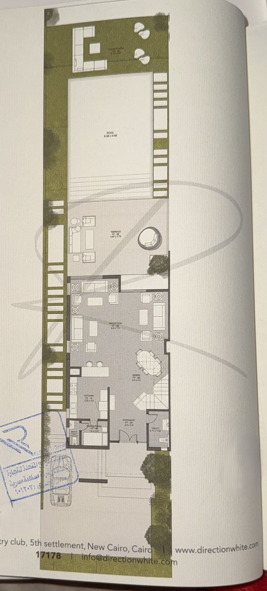 Floor plan for  at Direction White