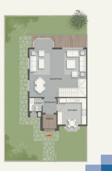 Floor plan for townhouse at Mountain View iCity October