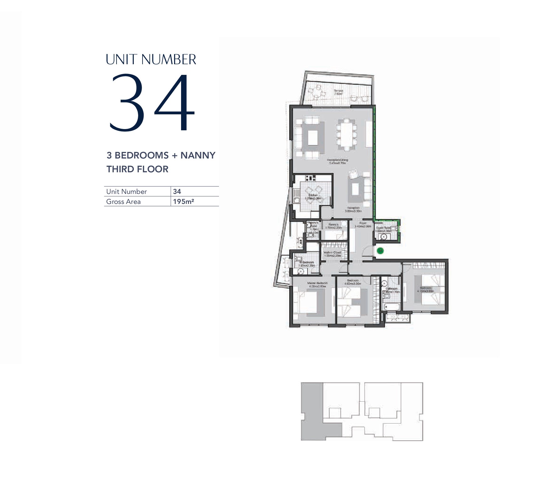Floor plan for apartment at V Residences By Villette