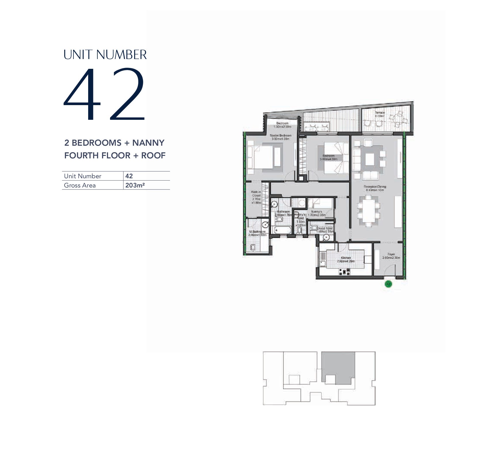 Floor plan for apartment at V Residences By Villette