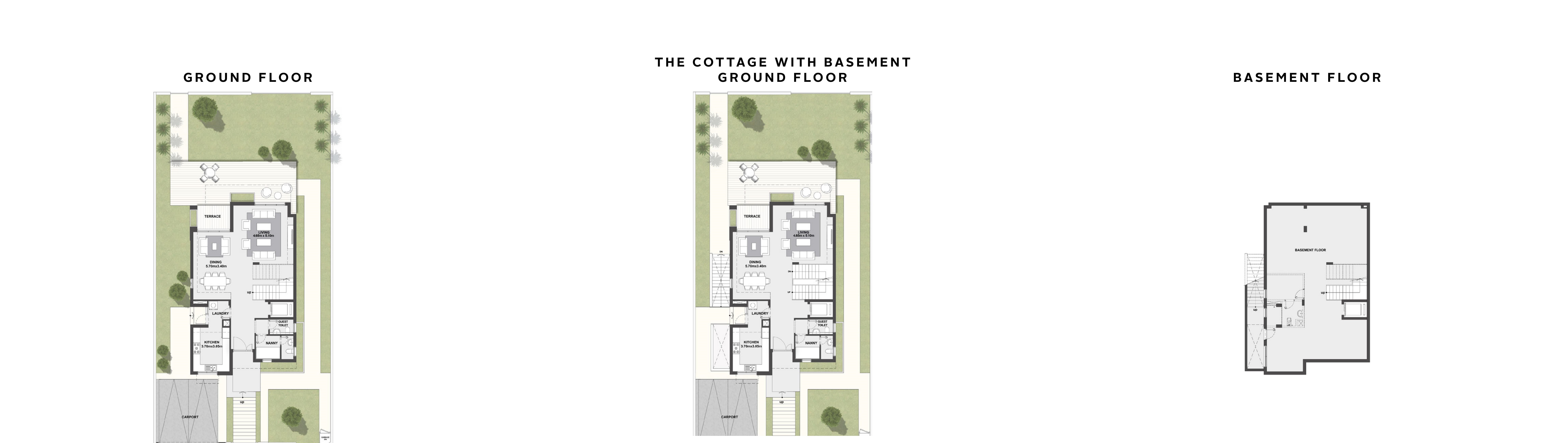 Floor plan for villa at The Estates