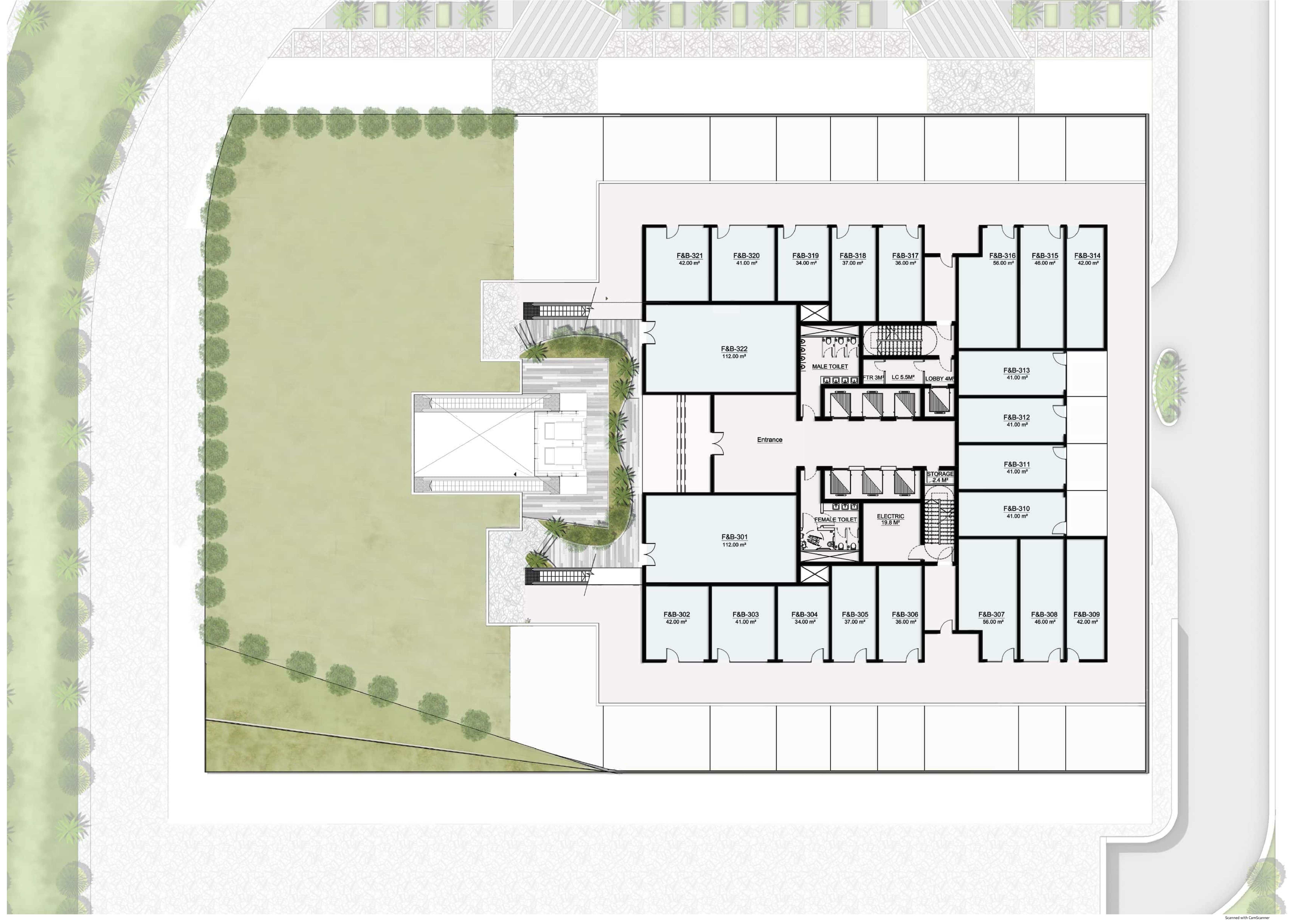 Floor plan for  at Taj Tower
