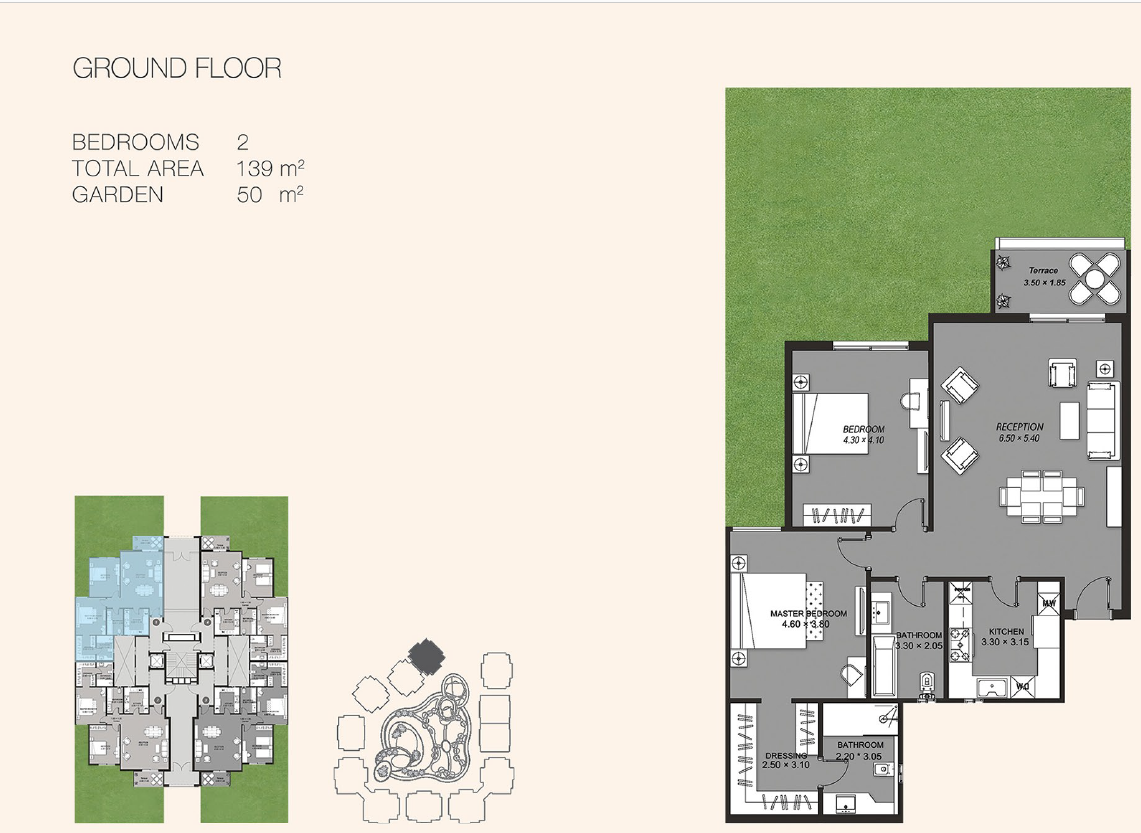 Floor plan for apartment at Ninety Avenue