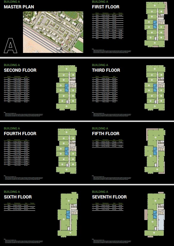 Floor plan for  at ZED STRIP
