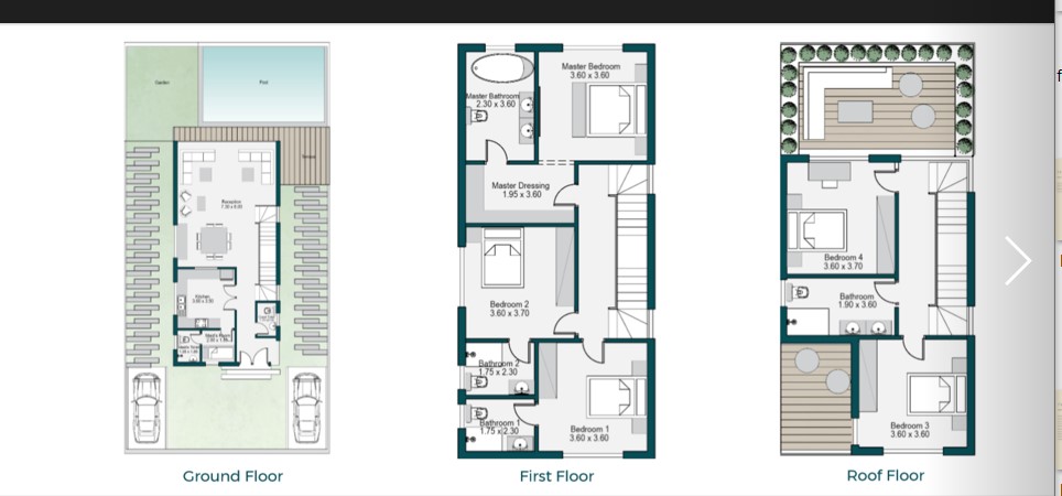 Floor plan for  at Bloomfields