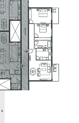 Floor plan for apartment at Park View - Haptown