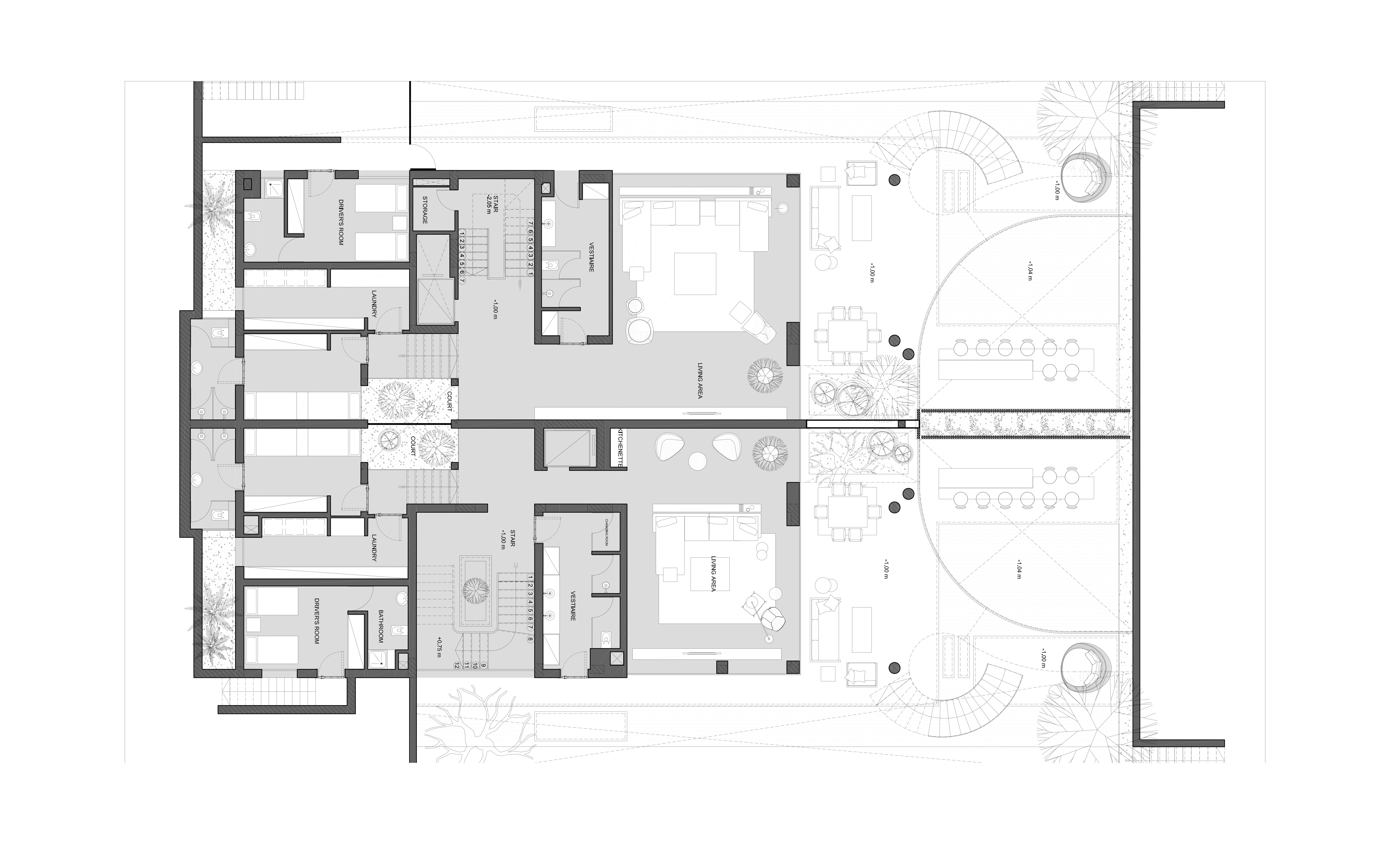 Floor plan for villa at Katameya Dunes