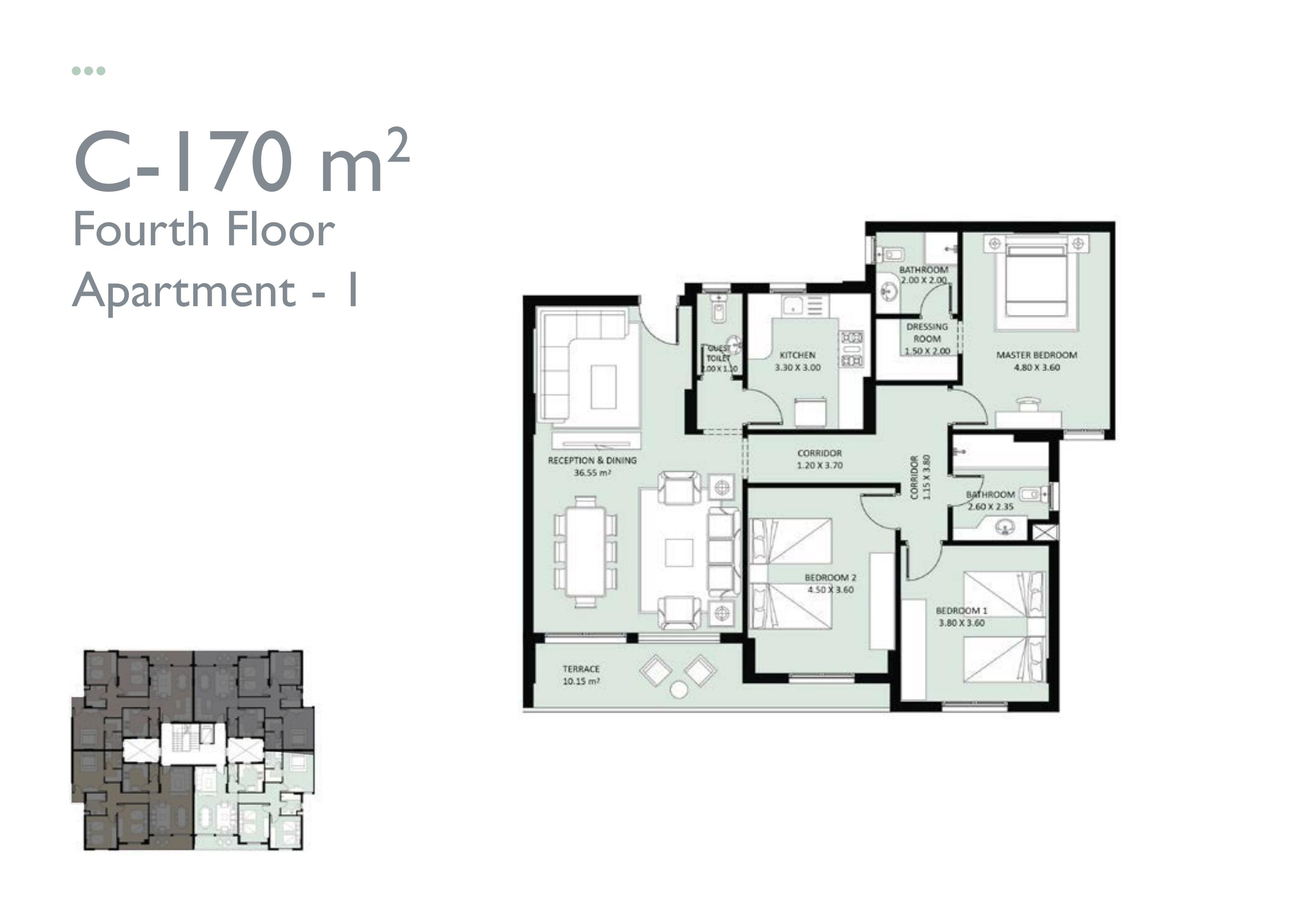 Floor plan for apartment at Jayd