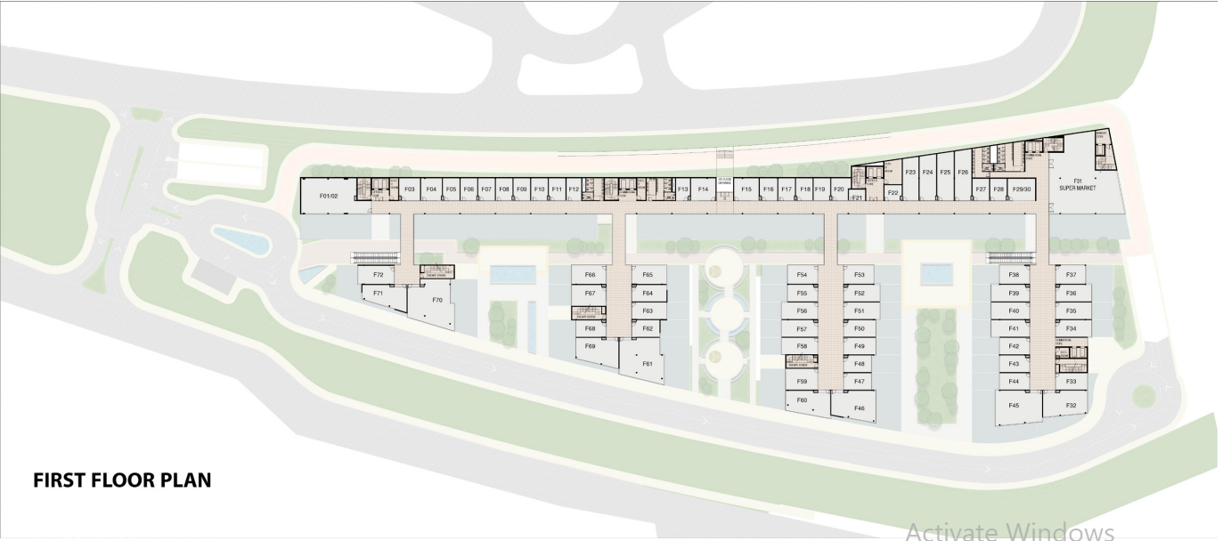 Floor plan for  at Ainava