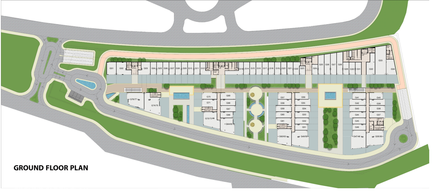 Floor plan for  at Ainava