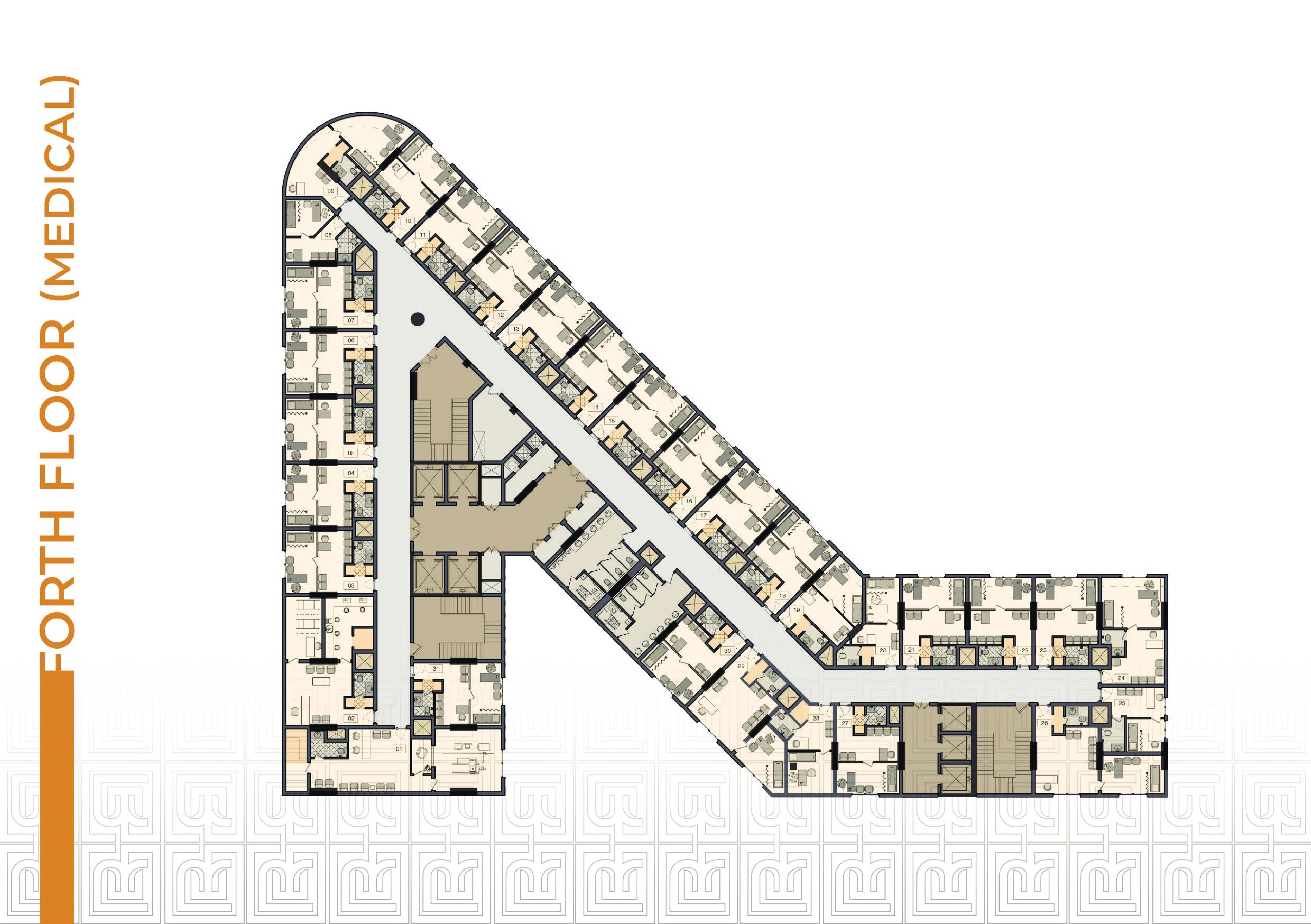 Floor plan for  at Moonreal Tower