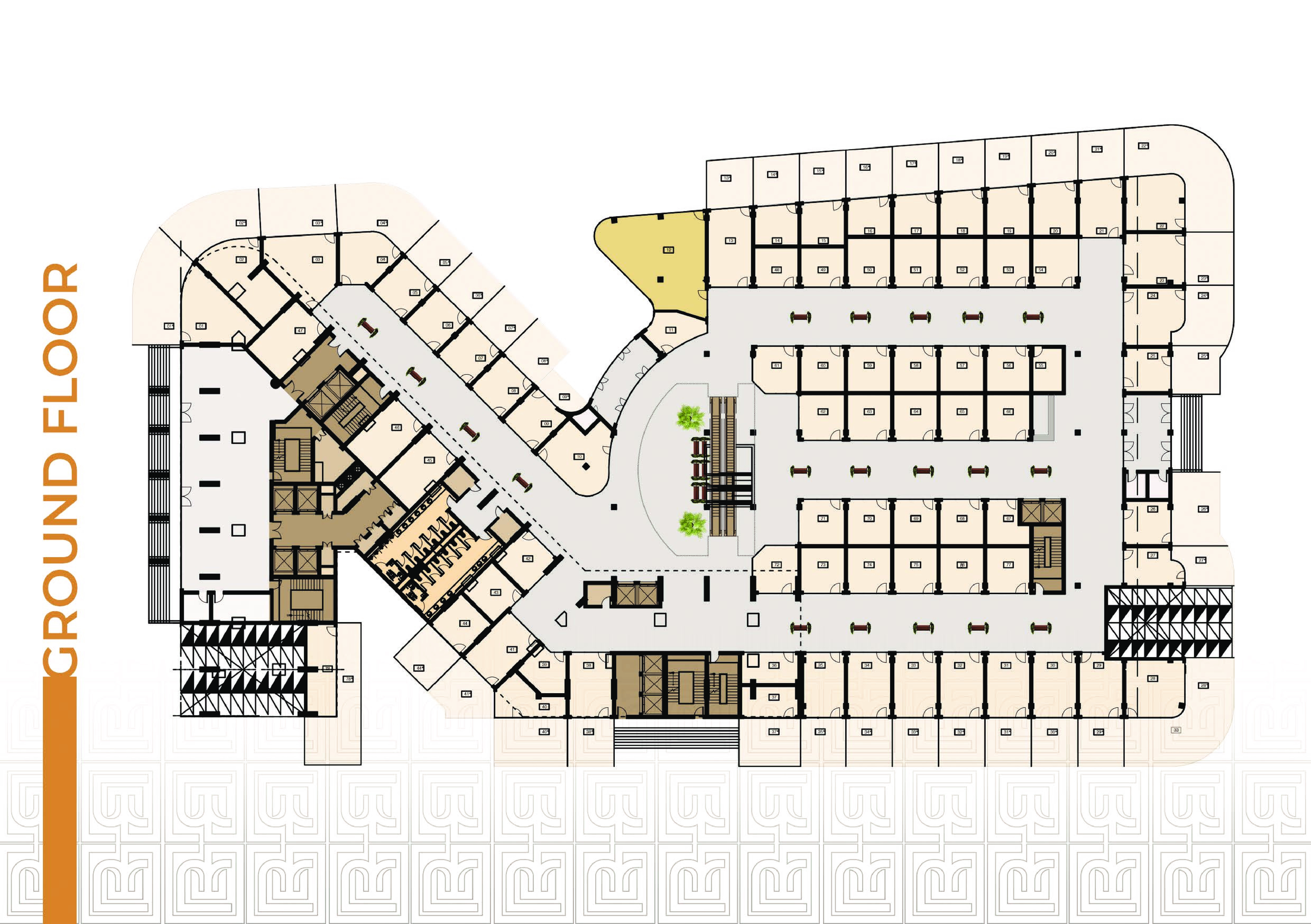 Floor plan for  at Moonreal Tower