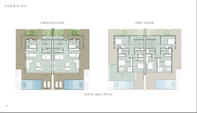 Floor plan for  at Il Monte Galala