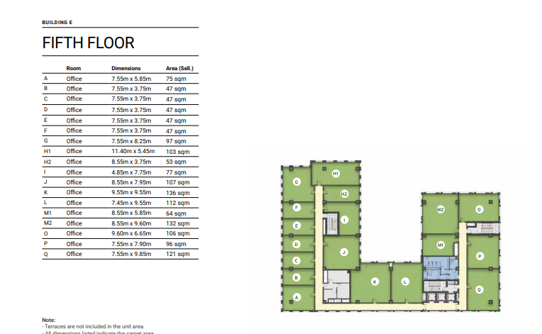 Floor plan for  at ZED STRIP
