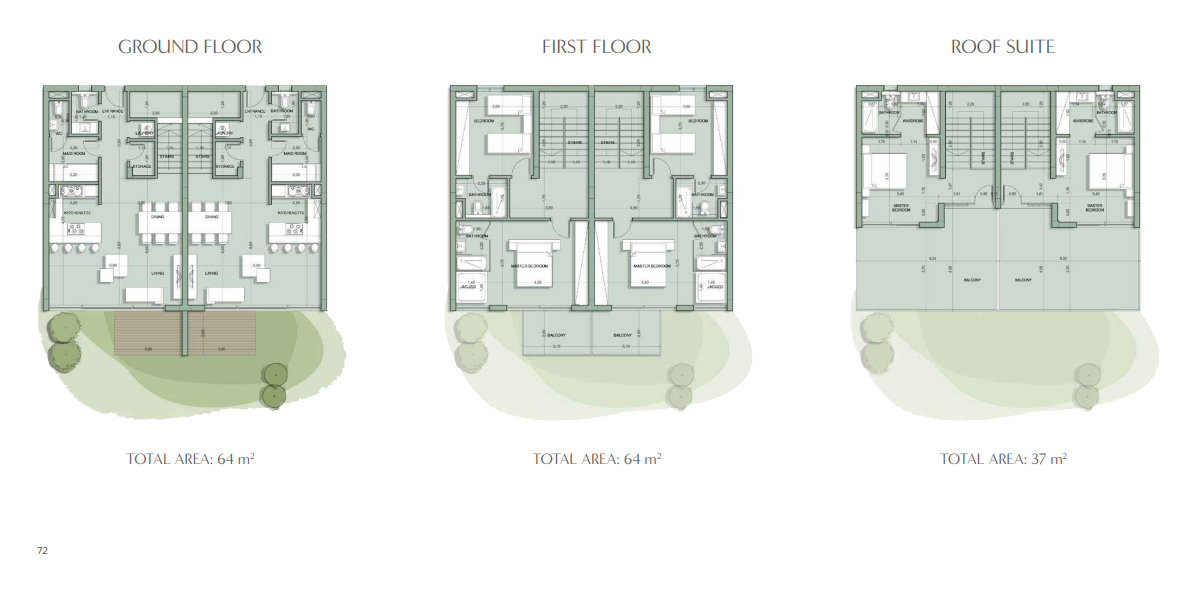 Floor plan for  at Il Monte Galala