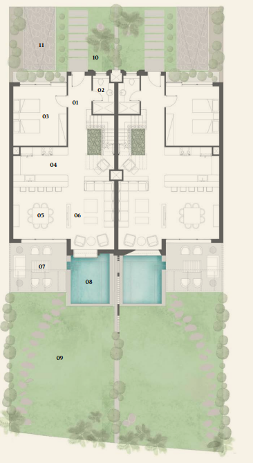 Floor plan for  at El Masyaf