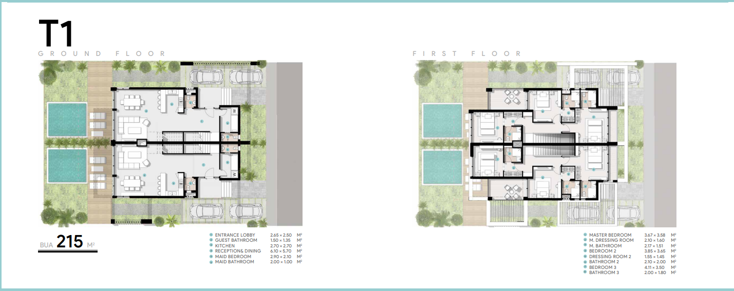 Floor plan for  at Azha North Coast