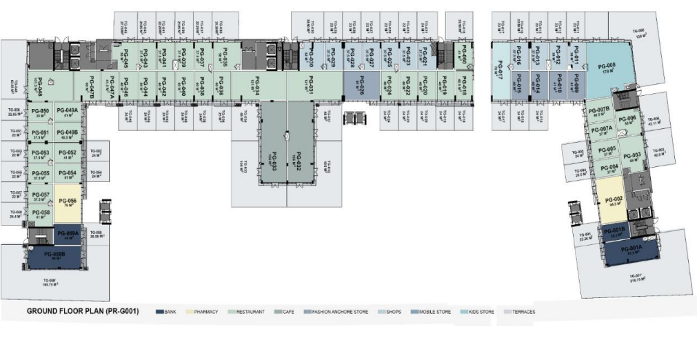 Floor plan for  at The Loft Plaza