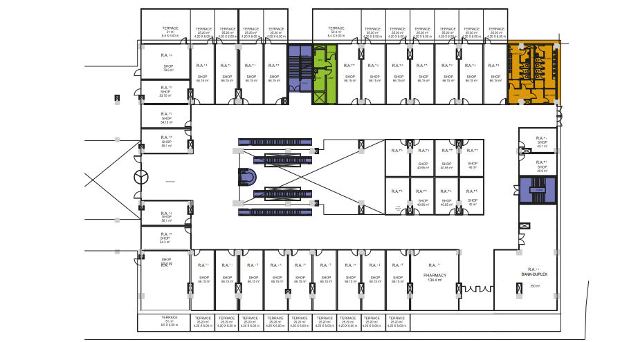 Floor plan for  at La Fayette Village