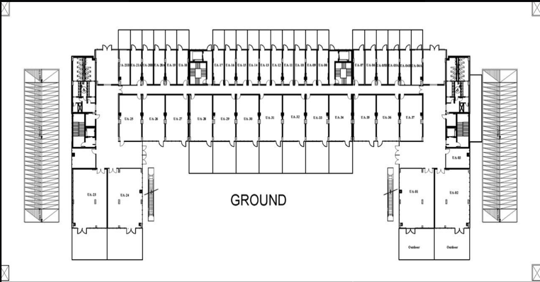Floor plan for  at Udora Mall