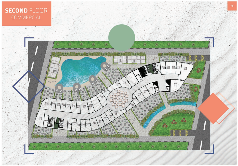 Floor plan for  at Zaha Park - New Capital