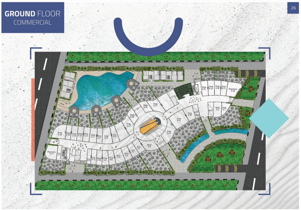 Floor plan for  at Zaha Park - New Capital