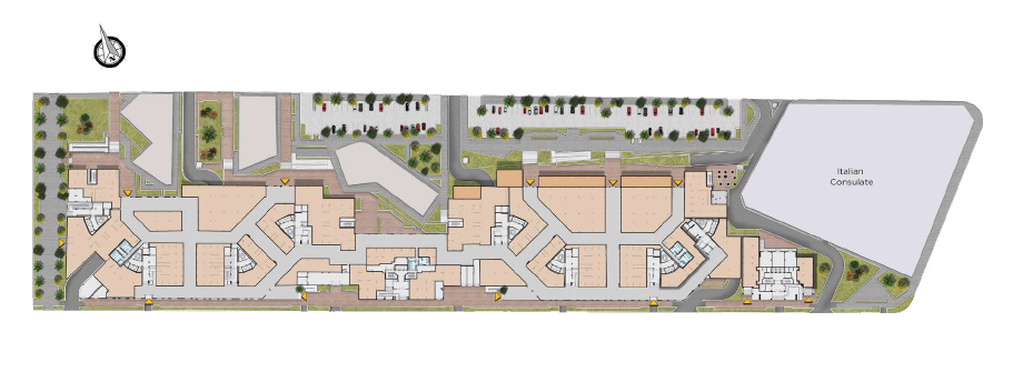 Floor plan for  at Maspero Mall