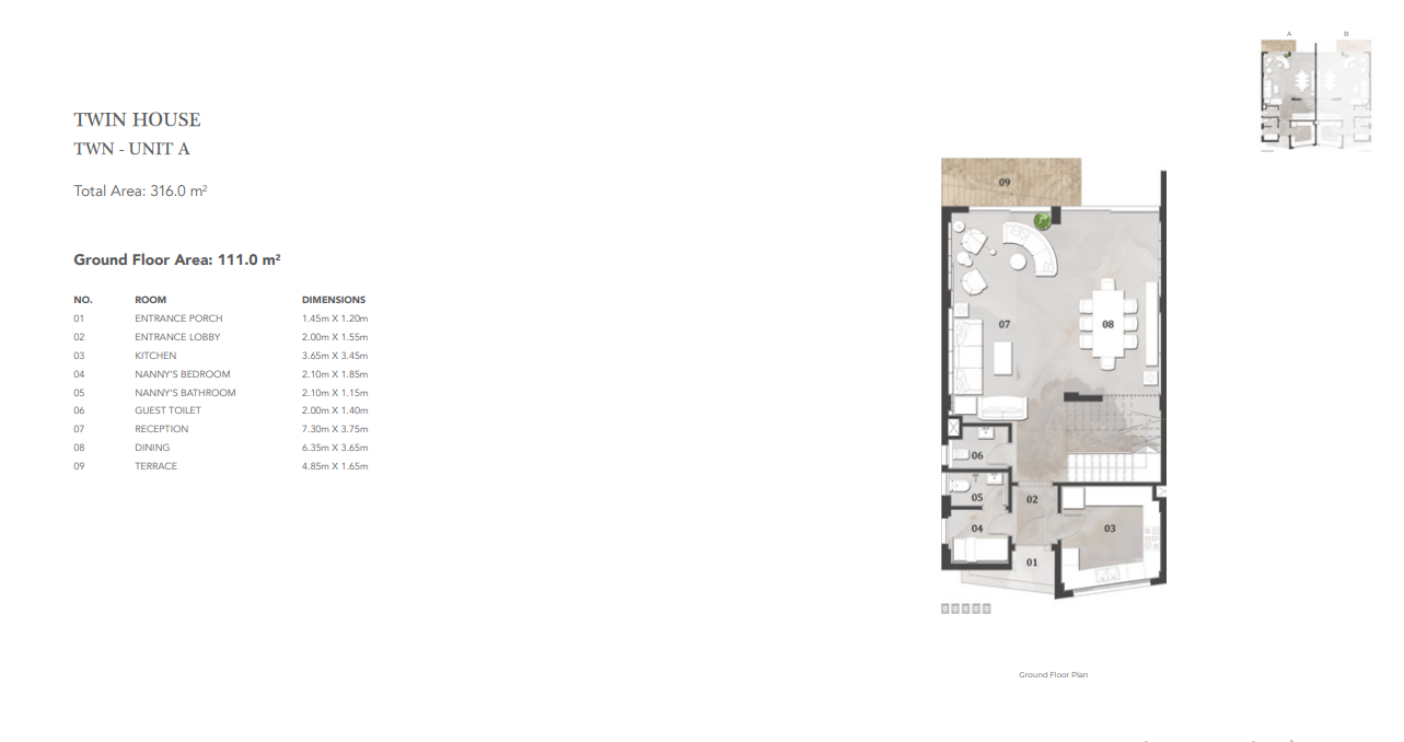 Floor plan for  at Vinci