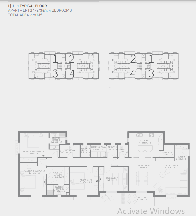 Floor plan for apartment at Hyde Park
