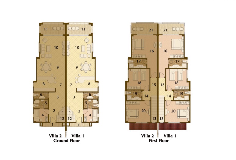 Floor plan for  at Telal Sokhna