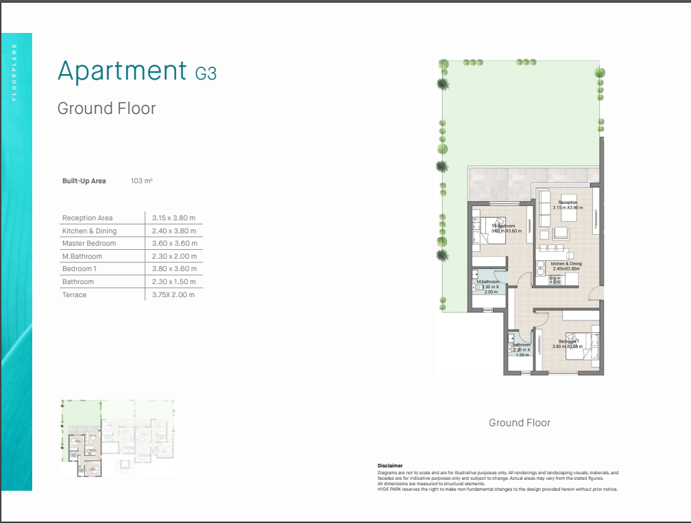 Floor plan for chalet at Hyde Park North - Seashore
