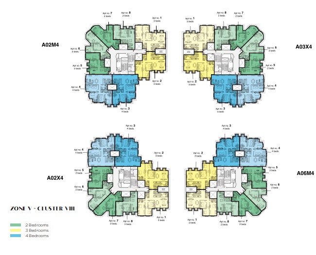 Floor plan for apartment at Il Latini SED