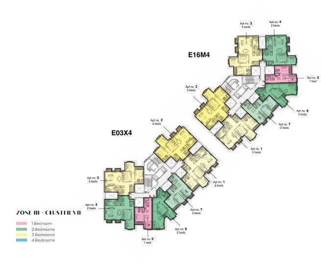 Floor plan for apartment at Il Latini SED