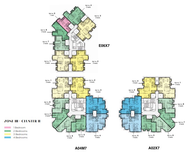 Floor plan for apartment at Il Latini SED