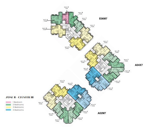 Floor plan for apartment at Il Latini SED