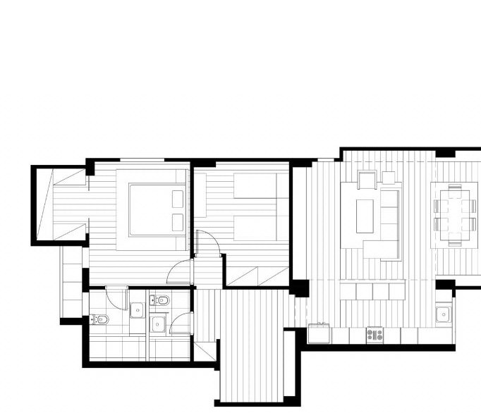 Floor plan for apartment at Sun Capital