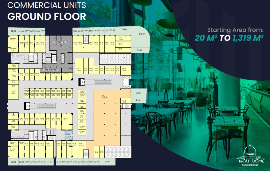 Floor plan for  at Sofitel Oia Towers