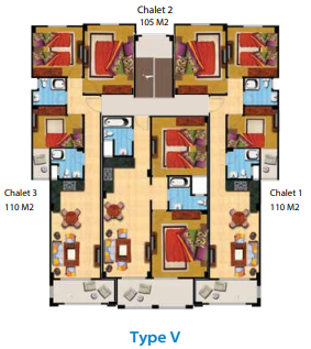 Floor plan for apartment at Lasirena North Coast