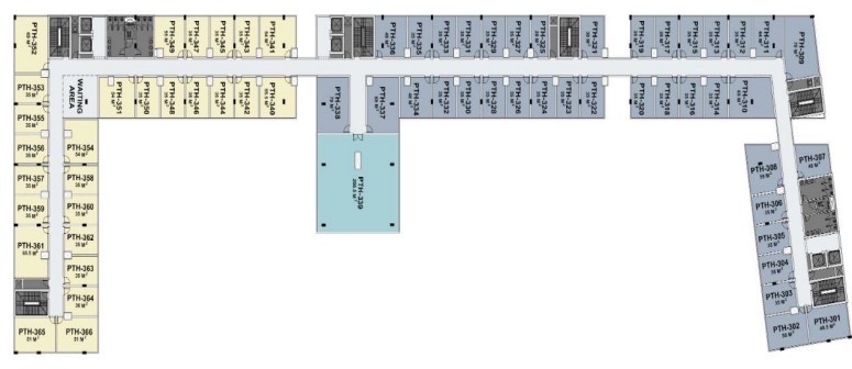 Floor plan for  at The Loft Plaza