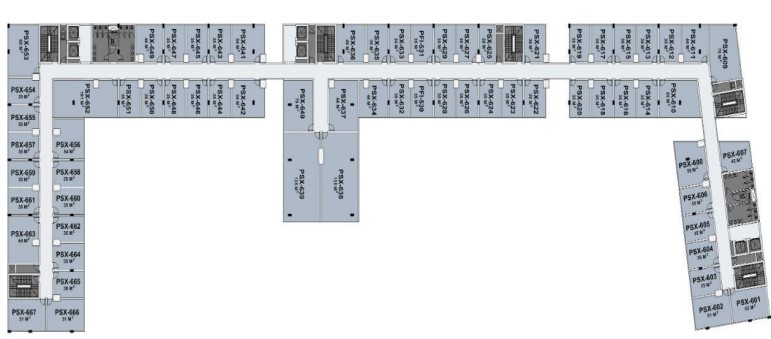 Floor plan for  at The Loft Plaza