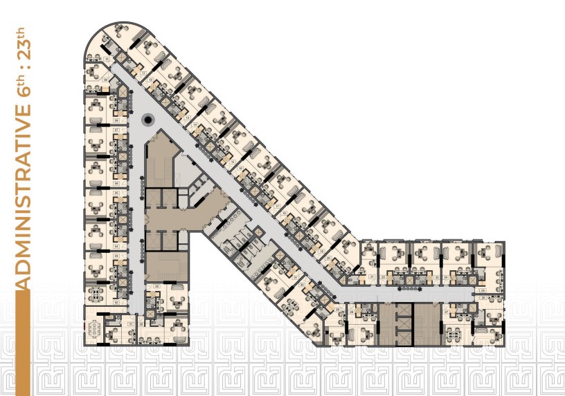 Floor plan for  at Moonreal Tower